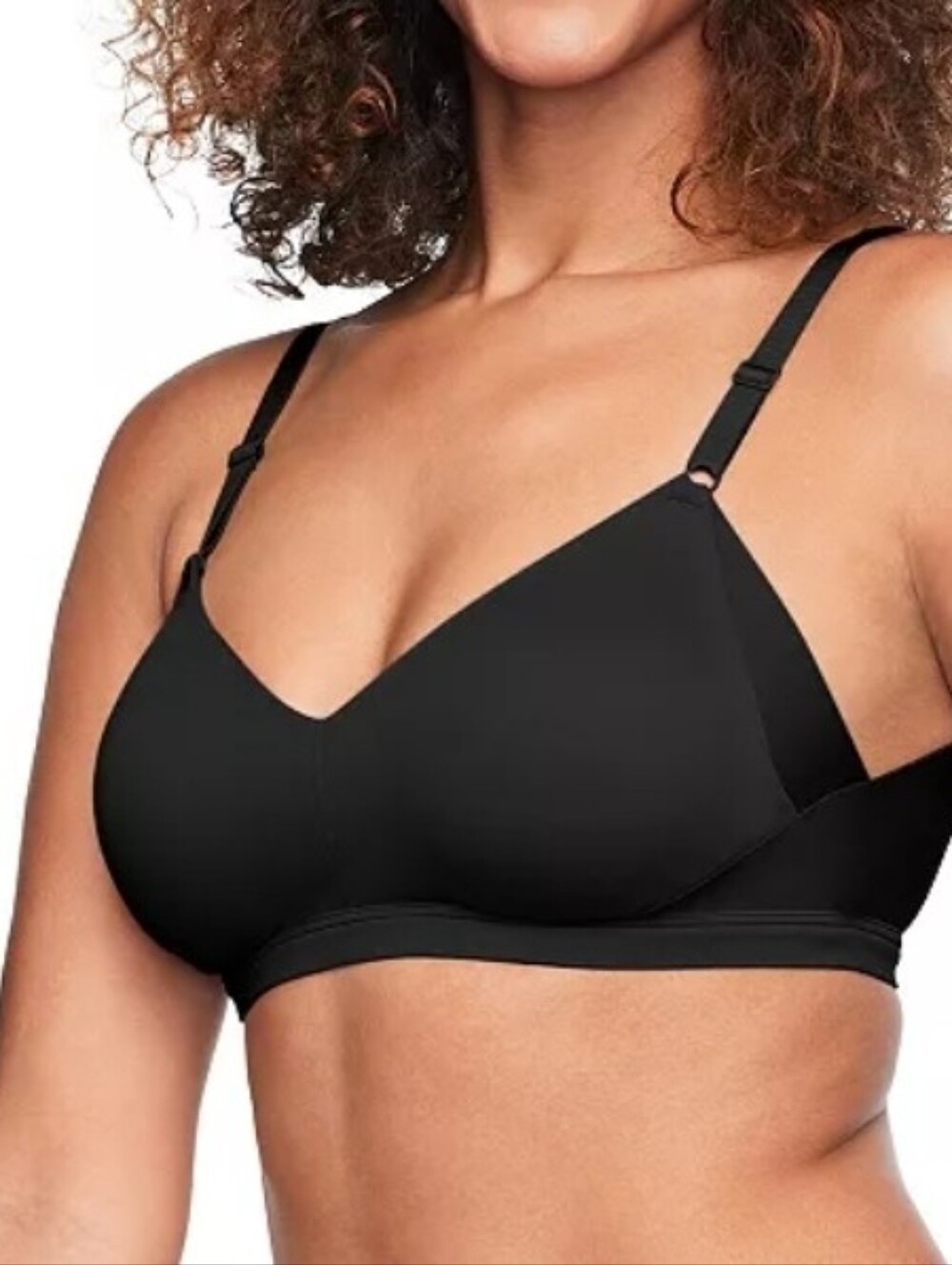 Warners No Side Effects Underarm & Back Smoothing Comfort Wireless Lift Bra